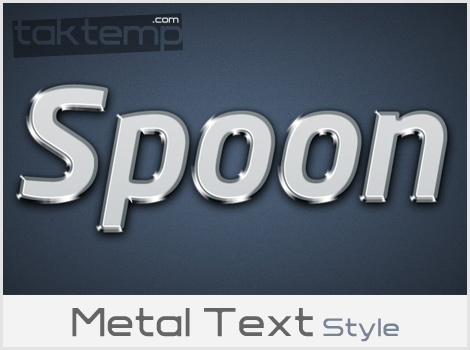 Metal-Text-Style