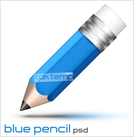 blue-pencil-psd